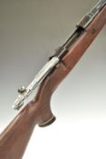 Parker-Hale 7.62 bolt action rifle with chequered semi-pistol grip and forend, raised cheek piece