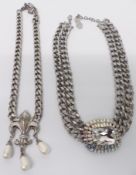 Two Butler & Wilson necklaces, in original boxes