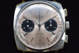 Breitling Top Time gentleman's chronograph wristwatch ref. 2006 with luminous hands, steel baton