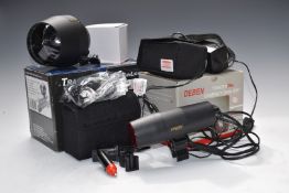 Two Deben gun lights Tracer Plus Compact and High Power Gunlight, both in original boxes.