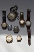 Seven various ladies and gentleman's wristwatches including Ingersoll, Lucerne, Ardath etc