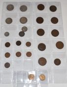 Schulz album containing a collection of South African coinage 19thC onwards including silver content