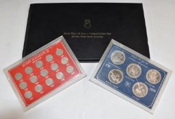 A first day issue coin set for the Solomon Islands including silver proof $5, together with Isle