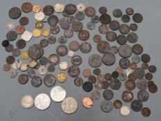 An interesting collection of overseas coinage, 17thC onwards, together with a quantity of UK and