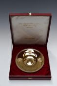 Elizabeth II Tower of London 1078-1978 commemorative limited edition (8/90) hallmarked silver gilt