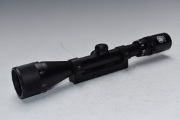 RWS Classic 4-12x40 rifle scope with scope rail mount.