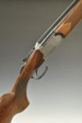 Lincoln No 2 20 bore over and under ejector shotgun with engraved scenes of dogs and birds to the
