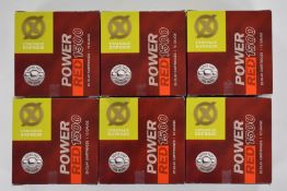 One-hundred-and-fifty Lyalvale Express Power Red 1500 12 bore shotgun cartridges, all in original