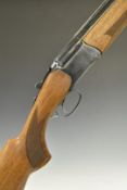 Baikal NX-27E-IJ 12 bore over and under ejector shotgun with engraved lock, and trigger guard,