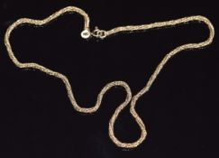A 9ct gold chain / necklace