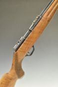 Beretta .22 semi-automatic rifle with chequered semi-pistol grip and 20.5 inch barrel, overall