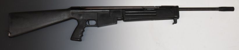 Sussex Armoury Jackal .22 side lever air rifle with pistol grip, sling suspension mounts and sound