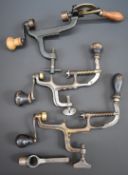 Three shotgun cartridge rollover tools comprising one 20 bore, one 28 bore and one .410 stamped 'C