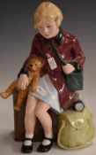Royal Doulton child figurine Girl Evacuee HN3203, H20cm