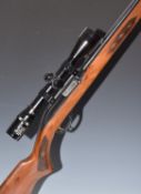 Marlin Model 990 .22LR bolt-action rifle with  chequered semi-pistol grip and forend, sling