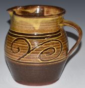Winchcombe Pottery jug by Sydney Tustin, H14cm