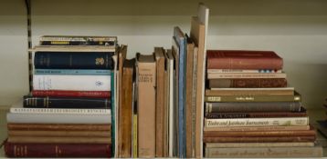 Fifty-eight books and booklets on Arms and Armour including Arms & Armament, Tudor and Jacobean