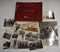 Irish hunting journal, photographs and ephemera for the Duhallows Hunt / Foxhounds from January