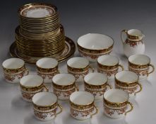 Approximately forty pieces Wedgwood Imari tea ware, pattern no Y1893