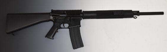 Brocock AR-11RB 6mm take down airsoft gun with pistol-grip, 45 shot magazine and scope rail,