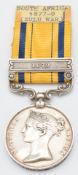 British Army South Africa Medal 1879 with clasp for 1879, named to 3196 Private F Mullings 3rd