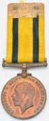 British Army WW1 Territorial Force War Medal named to 1858 Pte A Daniels, Wiltshire Regiment