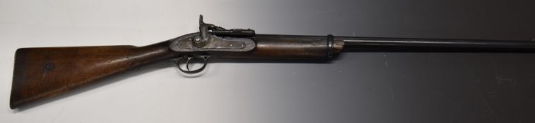 Thomas Turner for London Small Arms 20 bore percussion hammer action Snider rifle with lock plate