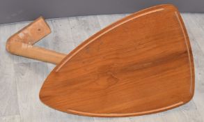 A retro bedside wall shelf with fixings W40 x H53cm