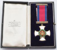 George V Distinguished Service Order, in Garrard & Co Ltd fitted box