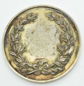 Exhibition of Old Bombay December 1911 medal / coin to Lieutenant R D  Davies, 127 QMO Baluch LI '