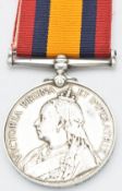 British Army Queen's South Africa Medal 1899 named to 4138 Private S Charles Gloucestershire