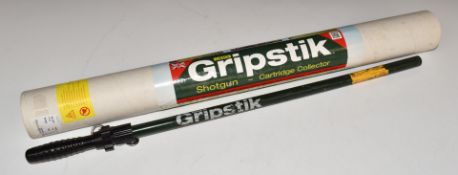 Linden Gripstick shotgun cartridge collector, in original tube.