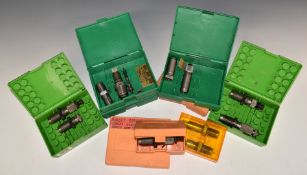 Sixteen Lyman, RCBS, Lee and Redding re-loading dies including .3080 Winchester, .45 Auto, .25-