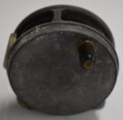 Hardy Brothers 'Perfect; duplicated mark II' fly fishing reel with ceramic/ agate line guide, size