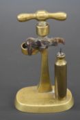 G & J W Hawksley brass 20 bore shotgun cartridge capper and decapper tool.