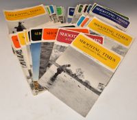 Sixty volumes of Shooting Times and Country Magazine dating from the 1960's