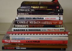 Fifteen Army Nazi Third Reich books / publications including Combat Medals of the Third Reich,