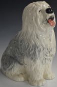 Beswick Fireside Old English Sheepdog, model no 2232, H30cm