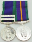 Two copy / replacement medals, General Service Medal with clasp for South Arabia and Northern