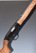 Two .22 rifles a Winchester Model 190 .22 semi-automatic with semi-pistol grip, adjustable sights