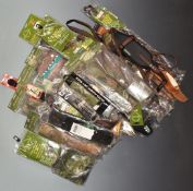 A collection of Jack Pyke, Garlands PPG, Realtree camouflage and similar rifle or shotgun slings,