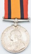 British Army Queen's South Africa Medal 1899 named to 4055 Private E Mason Gloucestershire Regiment