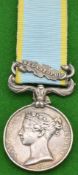 British Army Crimea Medal 1854 with clasp for Sebastopol named to Sergeant R Mobley 2nd Battalion