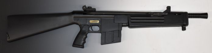 Air Arms Combat .22 side lever air rifle with pistol grip, sling suspension mounts and adjustable