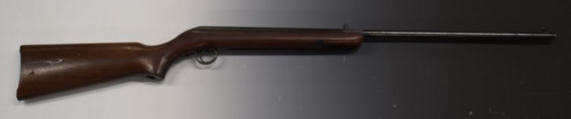 BSA Cadet Major .177 air rifle with semi-pistol grip and adjustable sights, serial number CC13271.