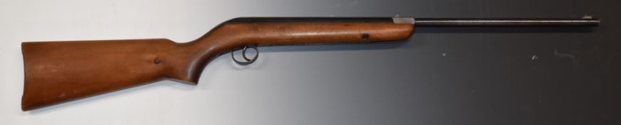 BSA Cadet .177 air rifle with adjustable sights, serial number B45635.