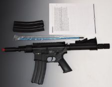 Brocock AG-14RB 6mm take down airsoft gun with pistol-grip, 45 shot magazine, tactical stock and