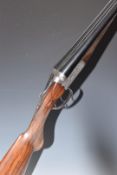 Charles Rosson & Son 12 bore side by side ejector shotgun with named locks, fine rose and scroll