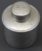 Holland & Holland oil bottle with maker's mark to the screw top lid, 40mm in diameter.