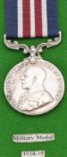 British Army WW1 Military Medal named to 13655 Cpl A Billings, 11th Battalion Suffolk Regiment